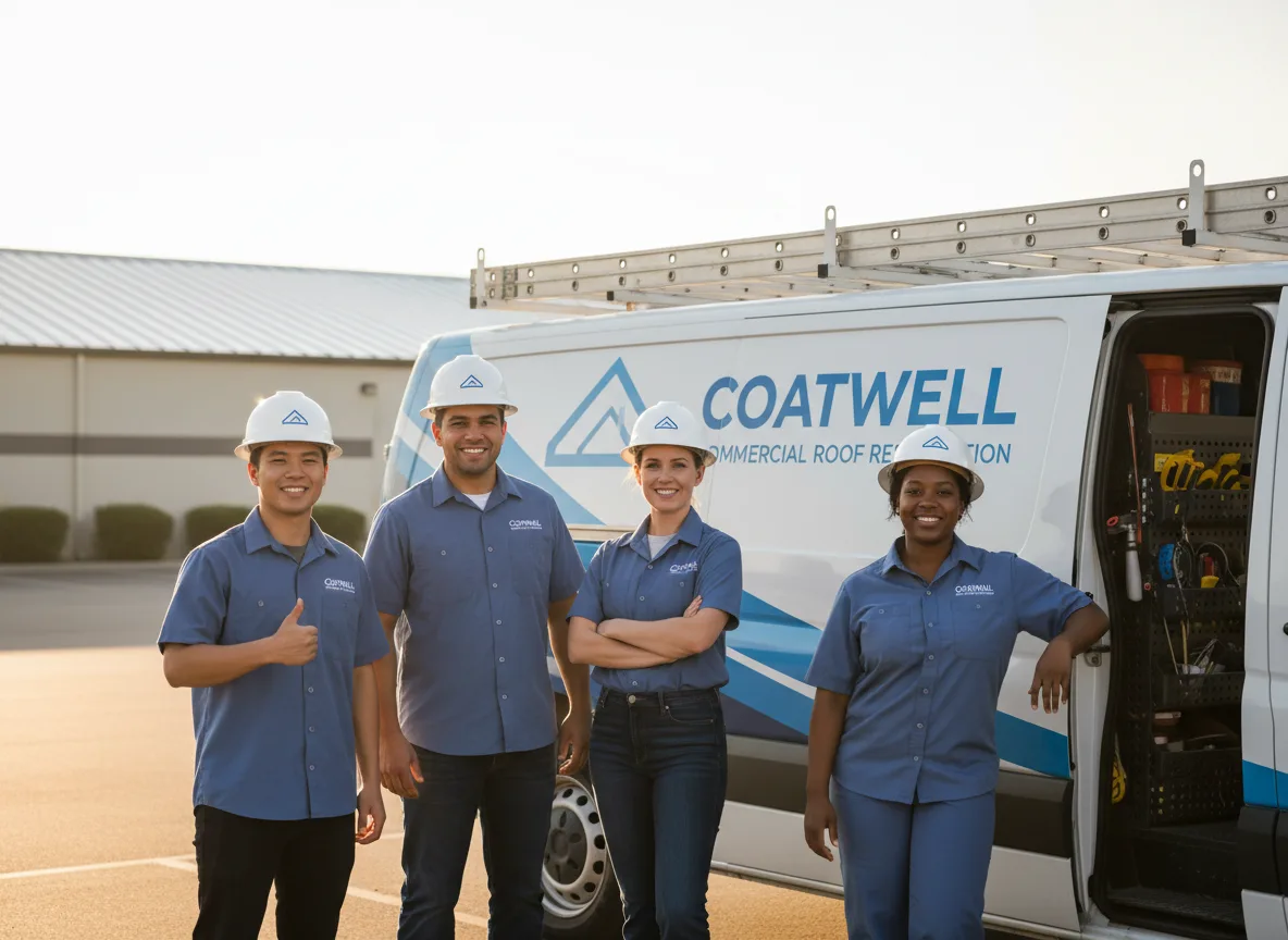 Commercial roof coating company in Waverly, FL